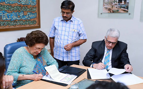 MOU between The Educators and SOS Children's Village